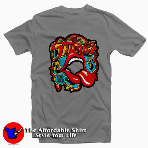 Rolling Stones Vintage Tongue2 500x500 Rolling Stones Vintage Tongue Tee Shirt