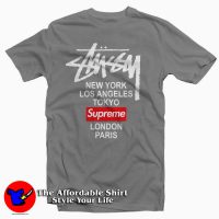 Stussy X Supreme World Tour Collab2 200x200 Stussy X Supreme World Tour Collab Tee Shirt