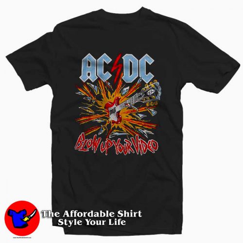 ACDC Blow Up Your Video Album 500x500 ACDC Blow Up Your Video Album Tee Shirt