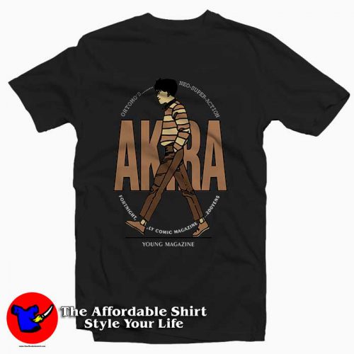 Akira Anime Young Magazine 500x500 Akira Anime Young Magazine Tee Shirt