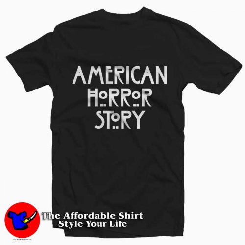 American Horror Story Black Tee Shirt 500x500 American Horror Story Black Tee Shirt