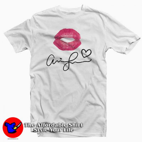 Ariana Grande Signature Tee Shirt 500x500 Ariana Grande Signature Tee Shirt