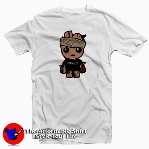 Baby Groot Monogram Tee Shirt 500x500 Baby Groot Monogram Tee Shirt