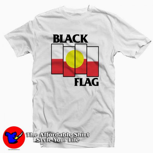 Black Flag X Aboriginal Flag Tee Shirt 500x500 Black Flag X Aboriginal Flag Tee Shirt