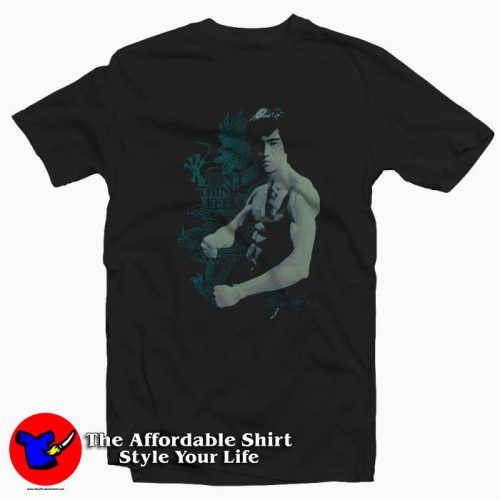 Bruce Lee Feel Kung Fu Movie 500x500 Bruce Lee Feel Kung Fu Movie Tee Shirt