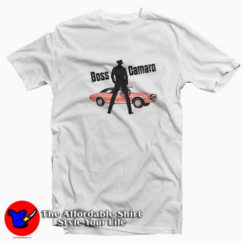 Chevrolet Boss Camaro Cowboy Car Tee Shirt 500x500 Chevrolet Boss Camaro Cowboy Car Tee Shirt