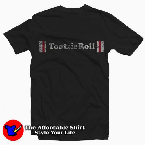 Tootsie Roll Wrapper Logo 500x500 Tootsie Roll Wrapper LogoTee Shirt