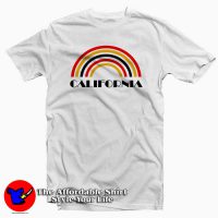 california rainbow Tee Shirt