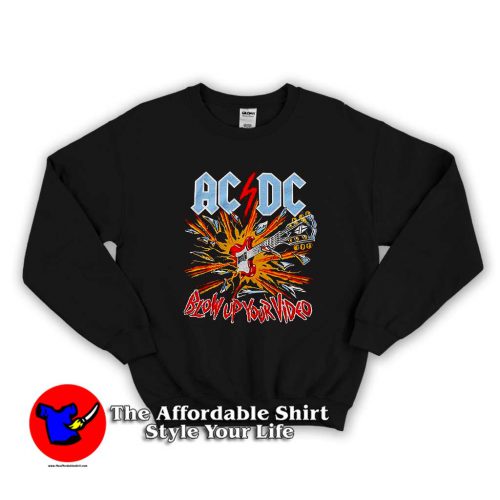 ACDC Blow Up Your Video Album 500x500 ACDC Blow Up Your Video Unisex Sweatshirt