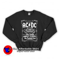 ACDC 1981 For Those About To Rock Unisex Sweatshirt