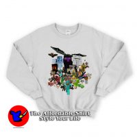 All Character Minecraft Unisex Sweatshirt