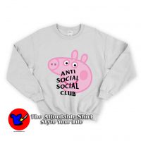 Anti Social Club Peppa Pig Unisex Sweatshirt