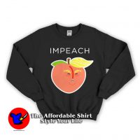 Anti Trump Peach Emoji Unisex Sweatshirt