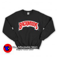 Backwoods Red Printed Unisex Sweatshirt