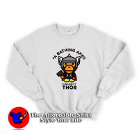 Bape A Bathing Ape Marvel Thor Unisex Sweatshirt