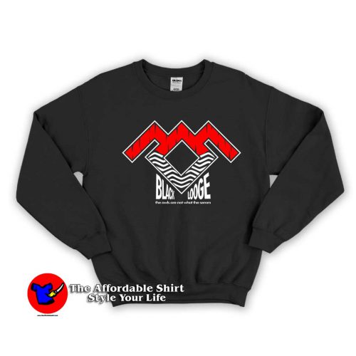 Black Lodge Twin Peaks 500x500 Black Lodge Twin Peaks Unisex Sweatshirt