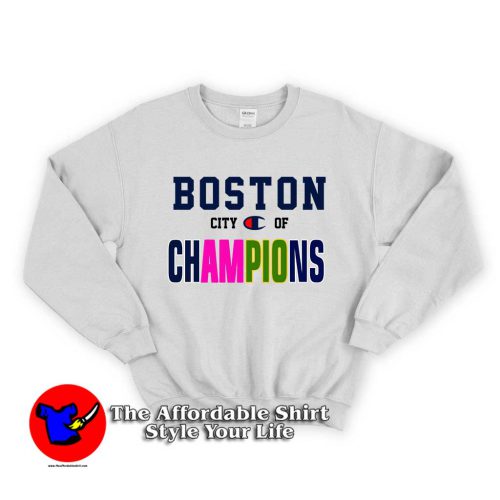 Boston City of Champions 500x500 Boston City of Champions Unisex Sweatshirt