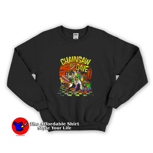 Chainsaw and Dave Summer School 500x500 Chainsaw and Dave Summer School Unisex Sweatshirt