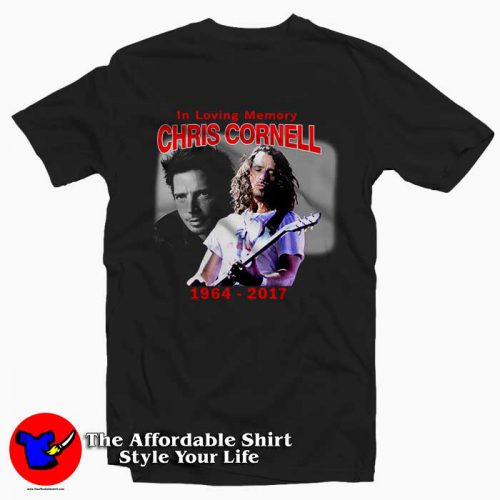 Chris Cornell In Loving Memory Tee Shirt 500x500 Chris Cornell In Loving Memory Tee Shirt