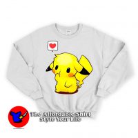 Cute Pokemon Pikachu Unisex Sweatshirt