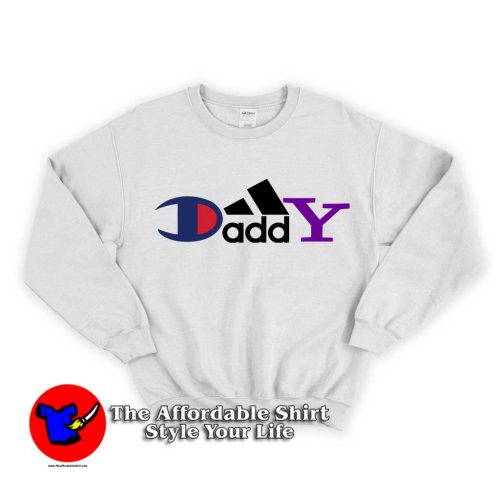 Daddy Champion Brand Parody 500x500 Daddy Brand Unisex Sweatshirt