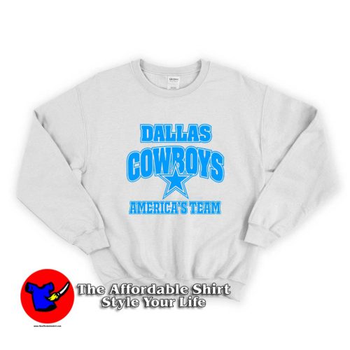 Dallas Cowboys American Team 1 500x500 Dallas Cowboys American Team Unisex Sweatshirt