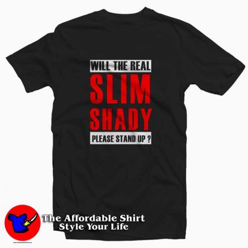 Eminem Will the Real Slim Shady 500x500 Eminem Will the Real Slim Shady Tee Shirt