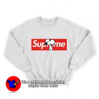 Joe Cool Snoopy Box Supreme Unisex Sweatshirt