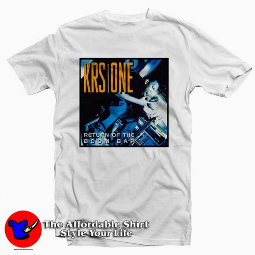 KRS One Return Of The Boom Bap 500x500 KRS One Return Of The Boom Bap Tee Shirts