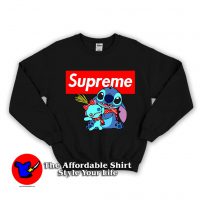 Lilo And Stitch LV x Supreme Unisex Sweatshirt