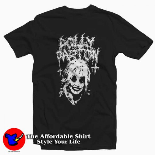 Metal Dolly Parton 500x500 Metal Dolly Parton Tee Shirt