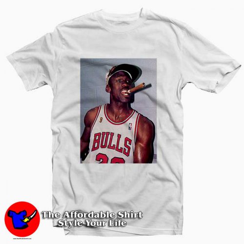 Michael Jordan Cigar Smoke Champions 500x500 Michael Jordan Cigar Smoke Champions Tee Shirt