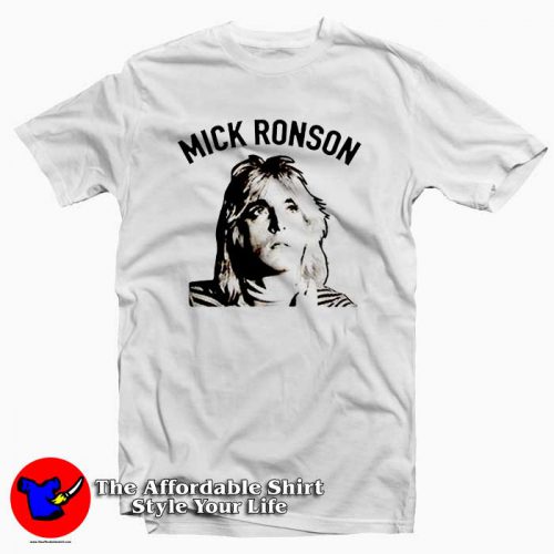 Mick Ronson Blondie T Shirt 500x500 Mick Ronson Blondie T Shirt