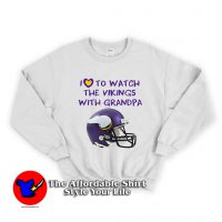 Minnesota Vikings Helmet Design Unisex Sweatshirt