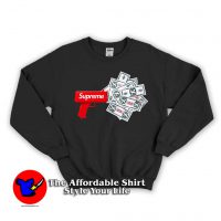 Money Supreme Gun Unisex Sweatshirt