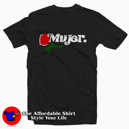 Mujer Red Rose 500x500 Mujer Red Rose Tee Shirt