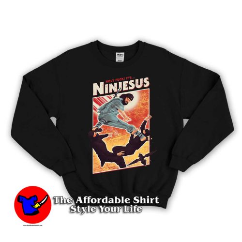 Ninjesus 1 500x500 Ninjesus Unisex Sweatshirt