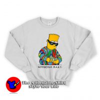 Notorious Bart Simpson Unisex Sweatshirt