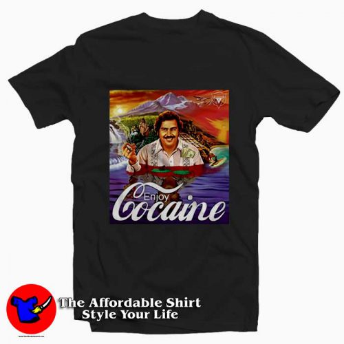 Pablo EscobarMedellin Kokain 500x500 Pablo Escobar MedellinKokain Tee Shirt