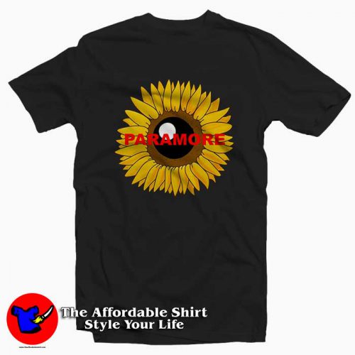 Paramore Sunflower 500x500 Paramore Sunflower Tee Shirt