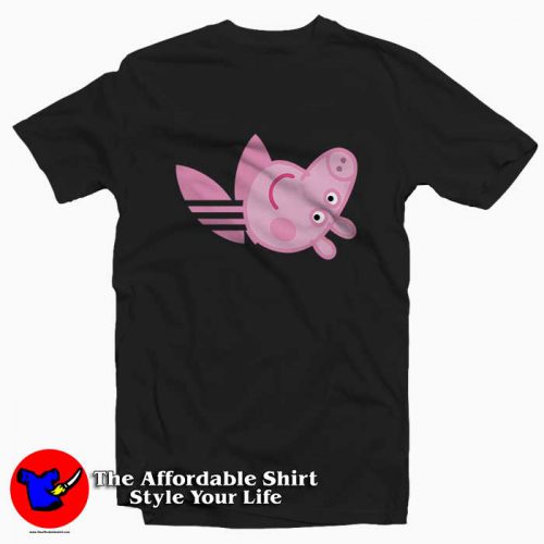 Peppa Pig X Adidas 500x500 Peppa Pig X Adidas Tee Shirt