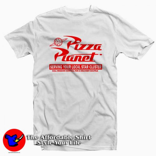 Pizza Planet 500x500 Pizza Planet Tee Shirt