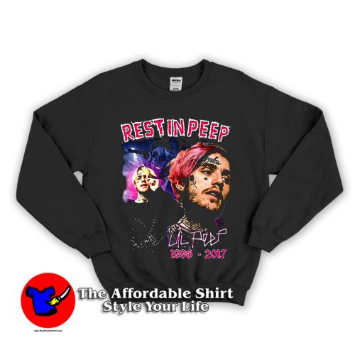 Rest In Lil Peep 1 500x500 Rest In Lil Peep Unisex Sweatshirt