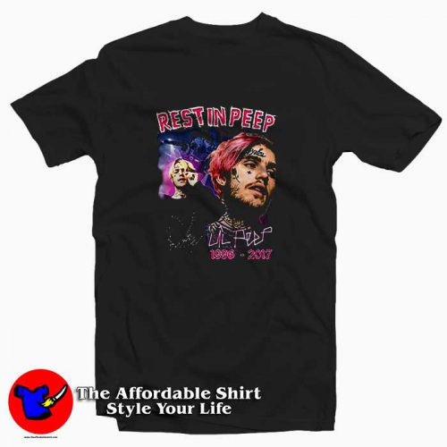 Rest In Lil Peep 500x500 Rest In Lil Peep Tee Shirt