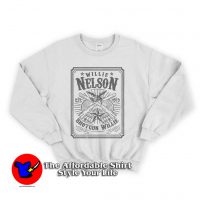 Retro Shotgun Willie Nelson Unisex Sweatshirt