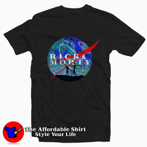 Rick Morty Nasa 500x500 Rick & Morty Nasa Tee Shirt