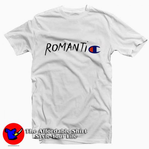 Romantic Champion Parody 500x500 Romantic Champion Parody Tee Shirt