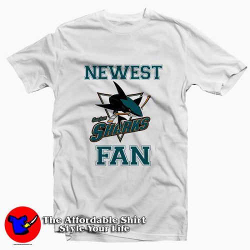 San Jose SHARK FAN 500x500 San Jose SHARK FAN Tee Shirt