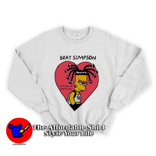 Simpson Ghetto Chola Bootleg Bart 1 500x500 Simpson Ghetto Chola Bootleg Bart Unisex Sweatshirt