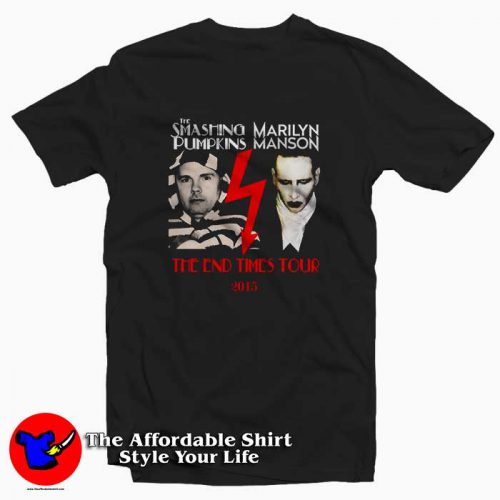 Smashing Pumpkins Marilyn Manson Tour 500x500 Smashing Pumpkins Marilyn Manson Tour Tee Shirt